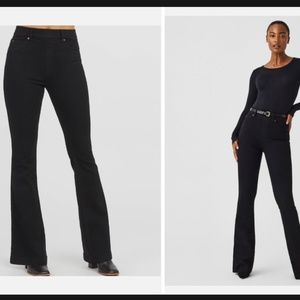 Spanx Flare Pull-On High Rise Stretch Jeans